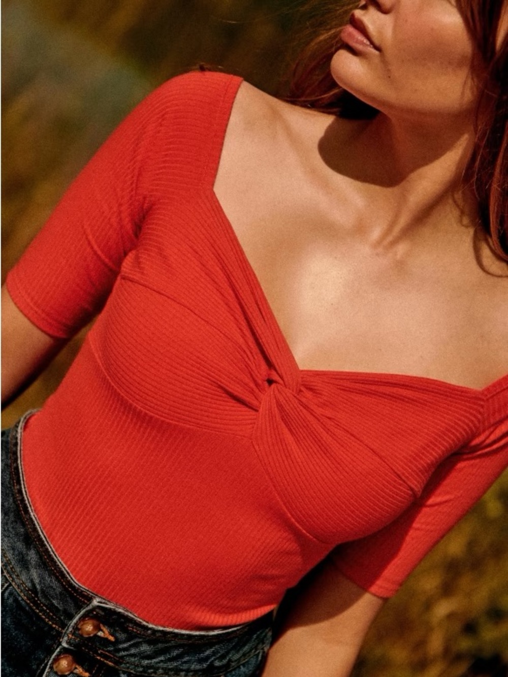 Sezane Caro Top Medium (Fits Small)
